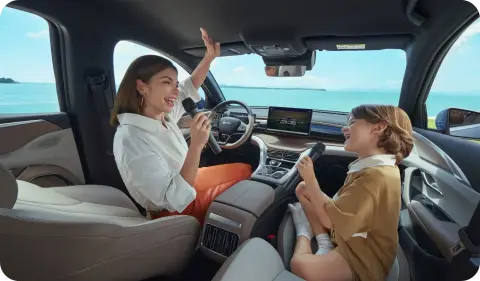 BYD Sealion 5 DM-i — official interior photo