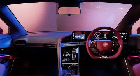 MG Cyberster — official interior photo