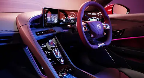 MG Cyberster — official interior photo