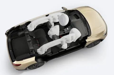 MG S6 EV — official interior photo