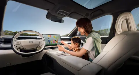 XPeng G6 — official interior photo