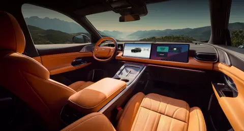 XPeng G9 — official interior photo