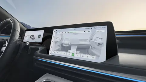 XPeng P7 — official interior photo